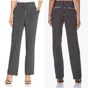 Equipment Femme - Authentic, size 6, silk pinstripe pants SRP $398 NWT